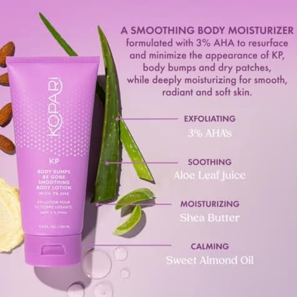 Kopari KP Body Bumps Be Gone Smoothing Body Lotion with 3% AHA, 5.3oz, New - Picture 4 of 6